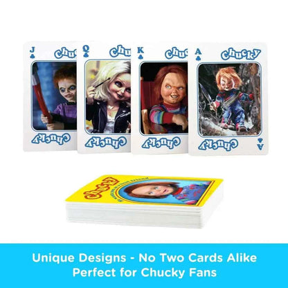Aquarius Chucky Spielkarten – 54-teiliges Horror-Kartendeck (Einzelmotive)