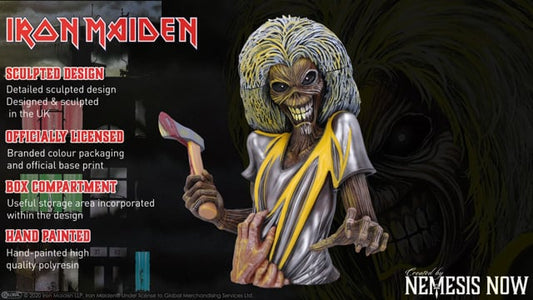 Iron Maiden Killers Büstenbox (klein) 16,5 cm