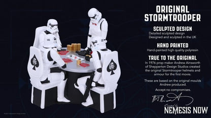 Original Stormtrooper Pokerface-Glücksspielfiguren