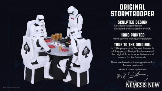 Original Stormtrooper Pokerface-Glücksspielfiguren