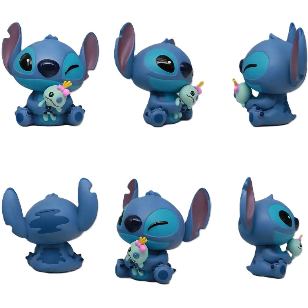 Disney Lilo & Stitch: Stitch mit Scrump PVC Spardose – Monogram Sammlerfigur (18 cm)