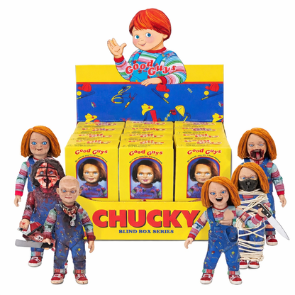NECA Chucky TV-Serie: Good Guy Blind Box – 10 cm Mystery Actionfigur (1 Stück)