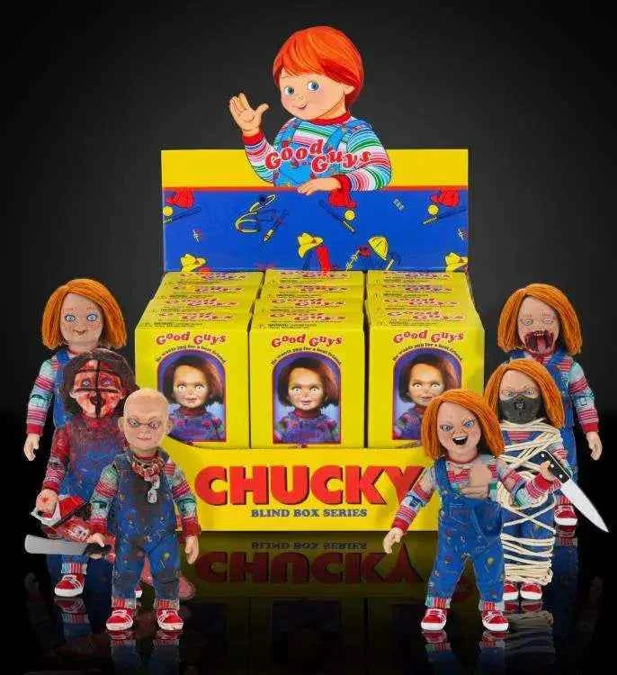 NECA Chucky TV-Serie: Good Guy Blind Box – 10 cm Mystery Actionfigur (1 Stück)