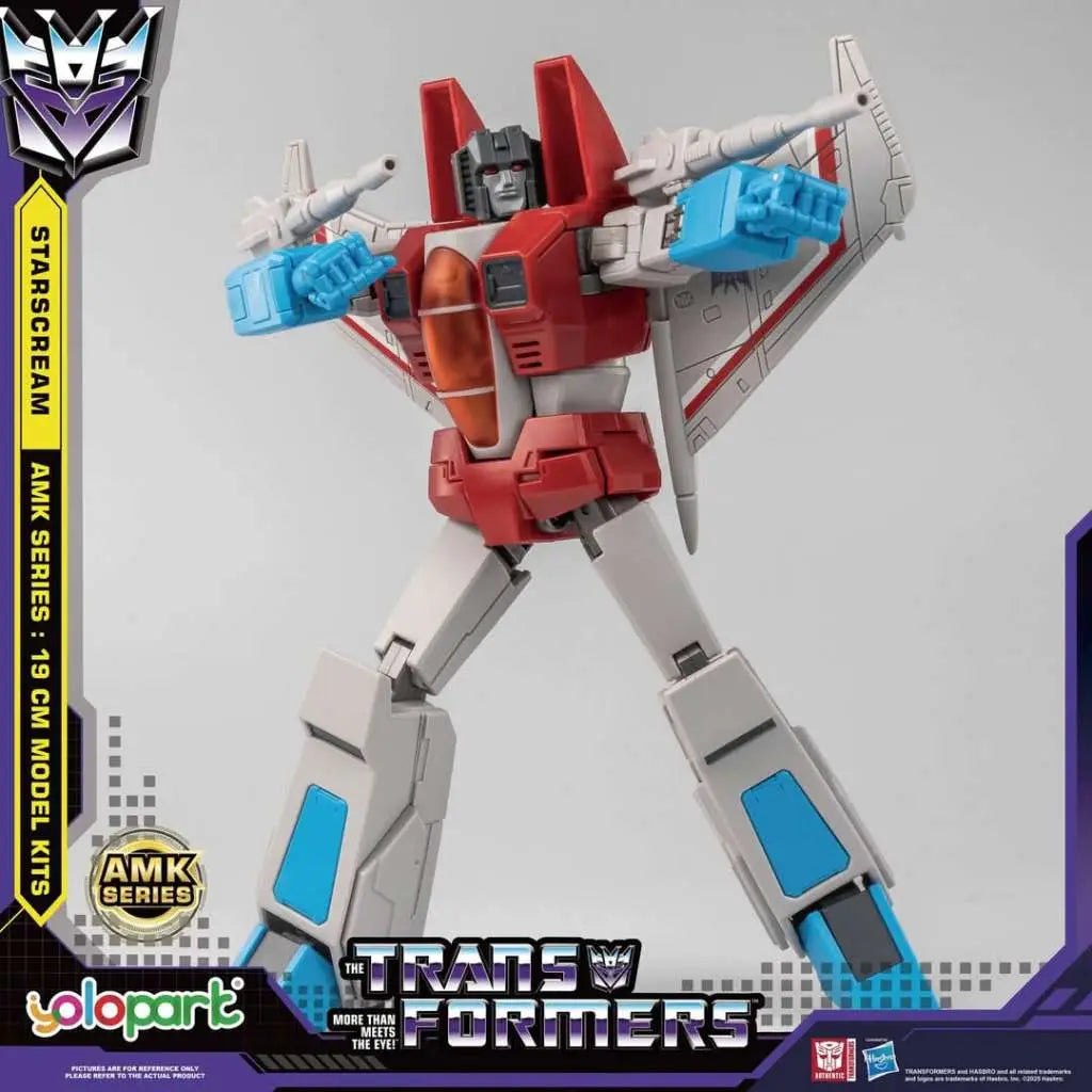Yolopark AMK Starscream – Transformers Generation One Modellbausatz (19 cm)