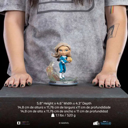 Iron Studios Marvel Fantastic Four – Invisible Woman & Franklin MiniCo Statue (15 cm)