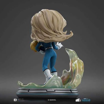 Iron Studios Marvel Fantastic Four – Invisible Woman & Franklin MiniCo Statue (15 cm)