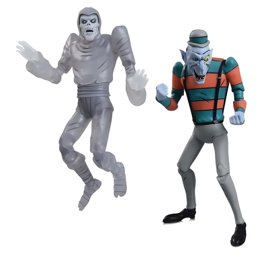 NECA TMNT Saturday Morning Adventures Creepy Eddie & Shibano-Sama Actionfiguren 2er-Pack