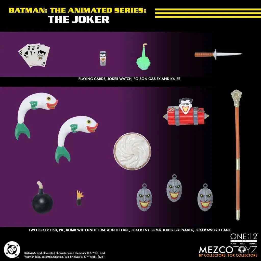 Mezco One:12 Collective Batman: The Animated Series – The Joker (17 cm)