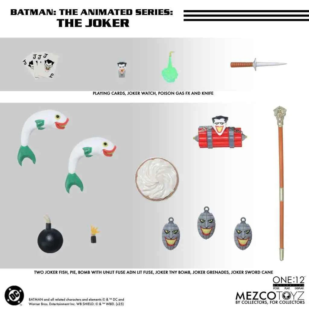 Mezco One:12 Collective Batman: The Animated Series – The Joker (17 cm)