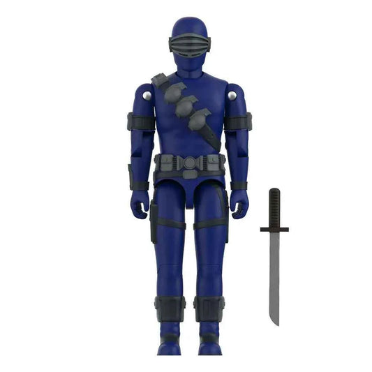 Super7 G.I. Joe ReAction+ Snake Eyes Figur (10 cm) – Zeichentrick-Edition
