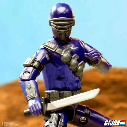 Super7 G.I. Joe ReAction+ Snake Eyes Figur (10 cm) – Zeichentrick-Edition