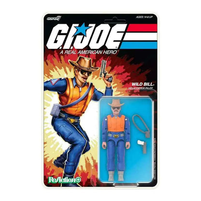 Super7 G.I. Joe ReAction+ Figur – Wild Bill (Zeichentrick-Edition)