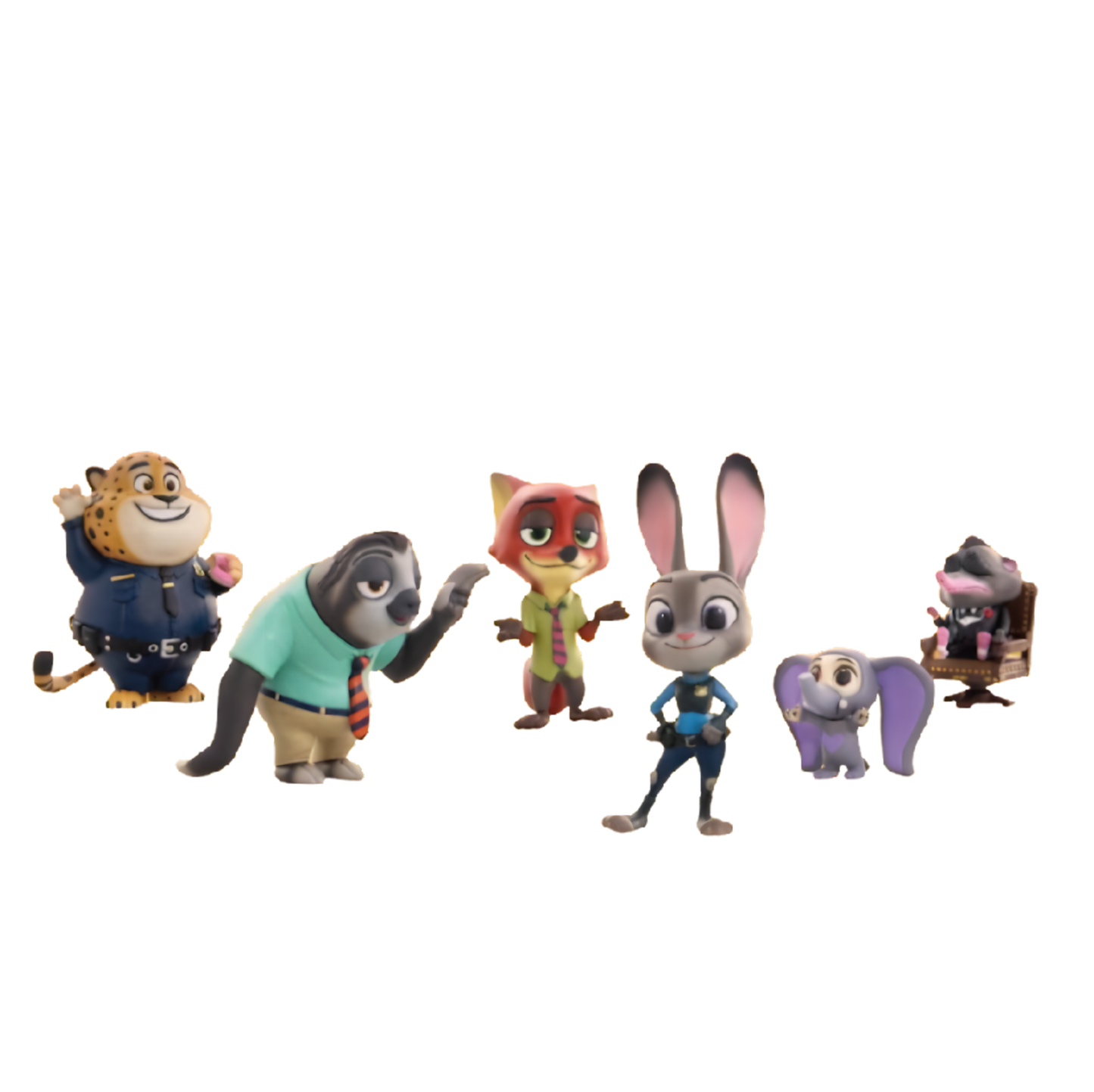 Beast Kingdom Mini Egg Attack MEA-006 Zoomania – 6er Blind Box Display