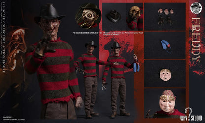 Freddy Krueger Vs. Jason Vorhees 1/6 Scale Actionfigur Ws018 019 020 WHY?STUDIO