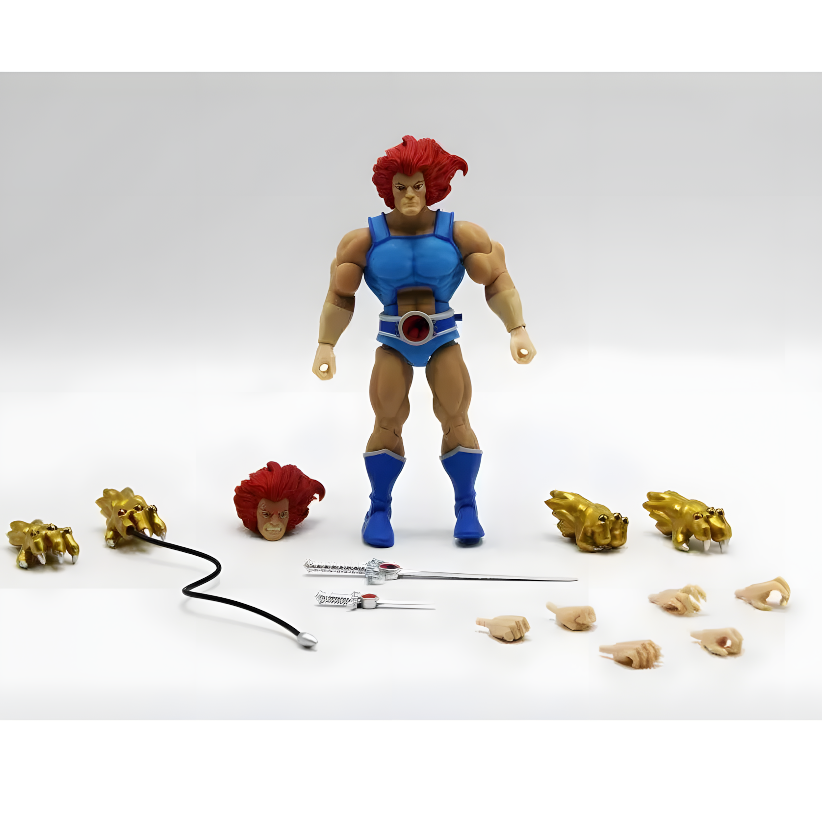 Super7 ThunderCats Ultimates Lion-O Actionfigur (18 cm) - Actionfigurenwelt - Actionfigur Sammlerstück