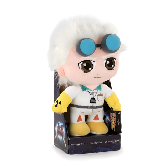 Zurück in die Zukunft – Doc Brown Plüschfigur – 28 cm – Barrado