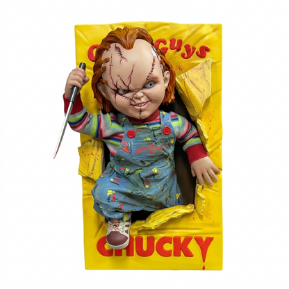Hollywood Collectibles: Bride of Chucky – Chucky Wandskulptur (Halbmaßstab 1:2)