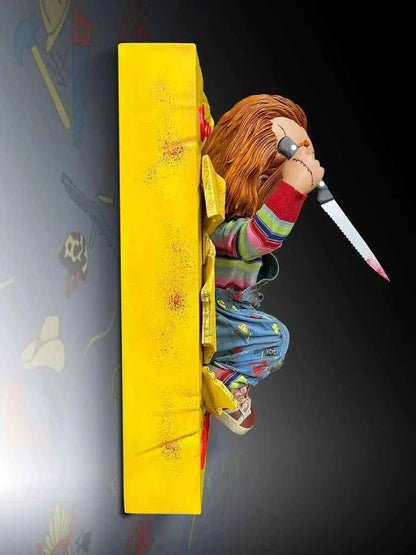Hollywood Collectibles: Bride of Chucky – Chucky Wandskulptur (Halbmaßstab 1:2)