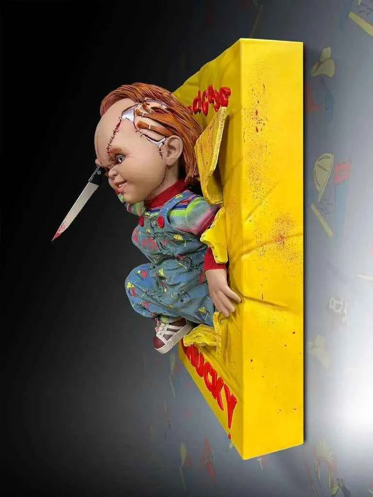 Hollywood Collectibles: Bride of Chucky – Chucky Wandskulptur (Halbmaßstab 1:2)