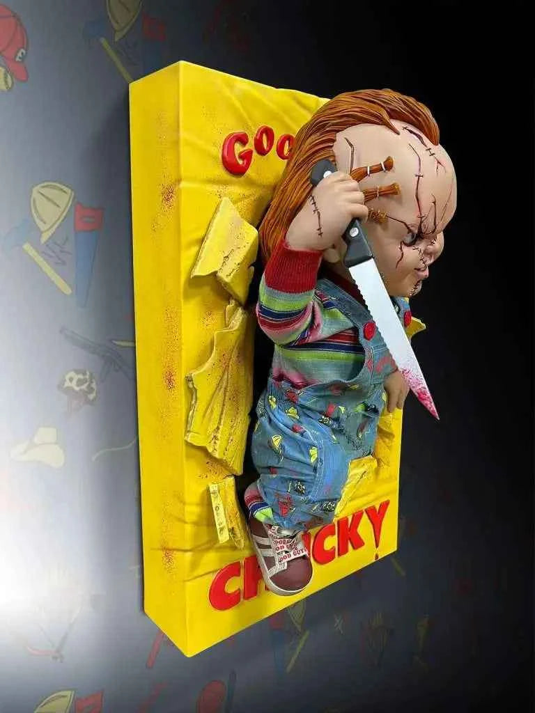 Hollywood Collectibles: Bride of Chucky – Chucky Wandskulptur (Halbmaßstab 1:2)