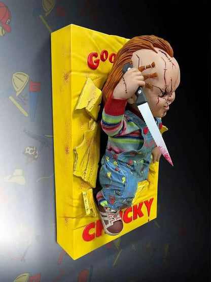 Hollywood Collectibles: Bride of Chucky – Chucky Wandskulptur (Halbmaßstab 1:2)