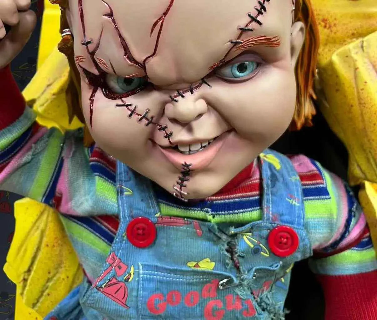Hollywood Collectibles: Bride of Chucky – Chucky Wandskulptur (Halbmaßstab 1:2)