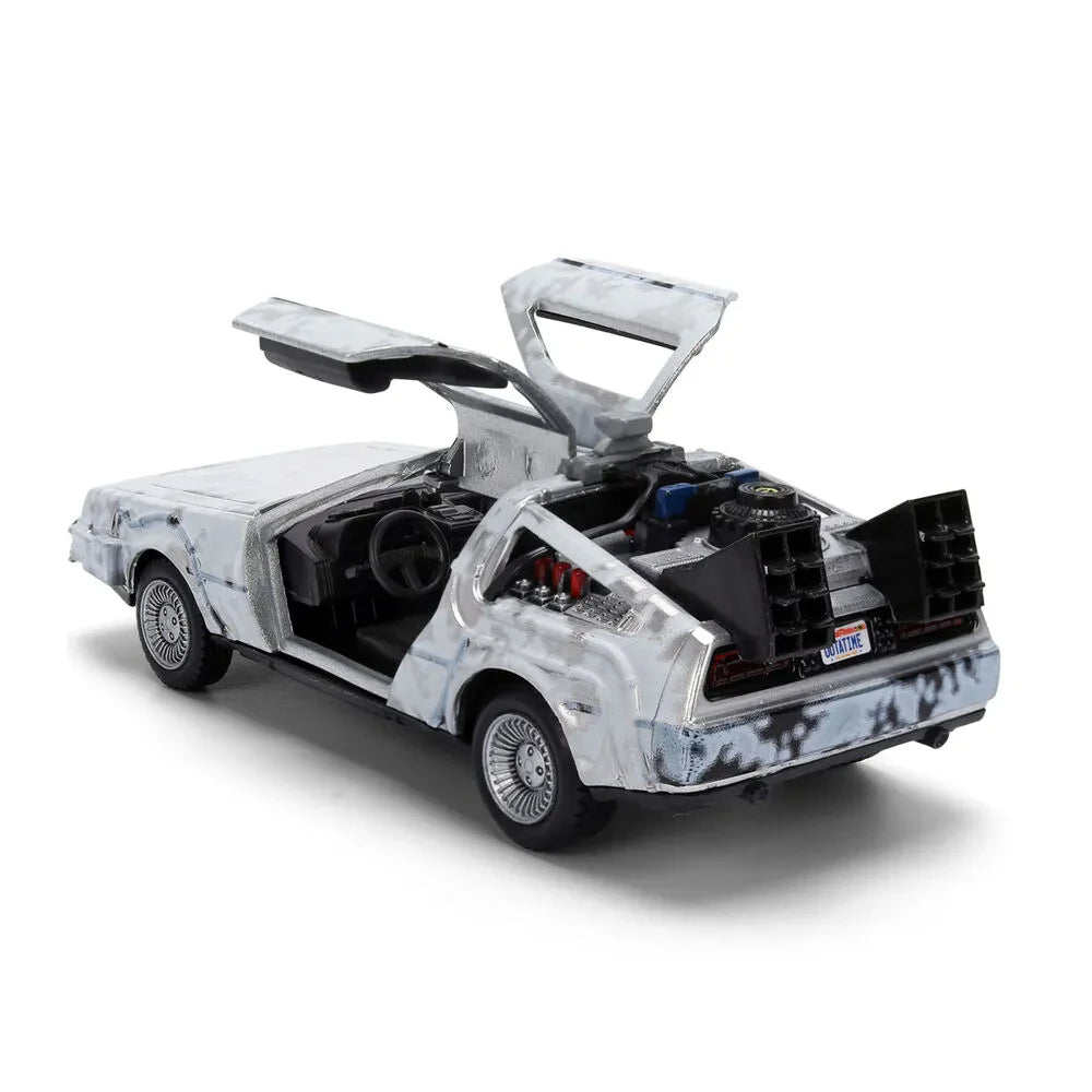 Zurück in die Zukunft – 40. Jubiläum Edition – DeLorean Frost Effect 1:32 Die-Cast Modell – Jada Toys