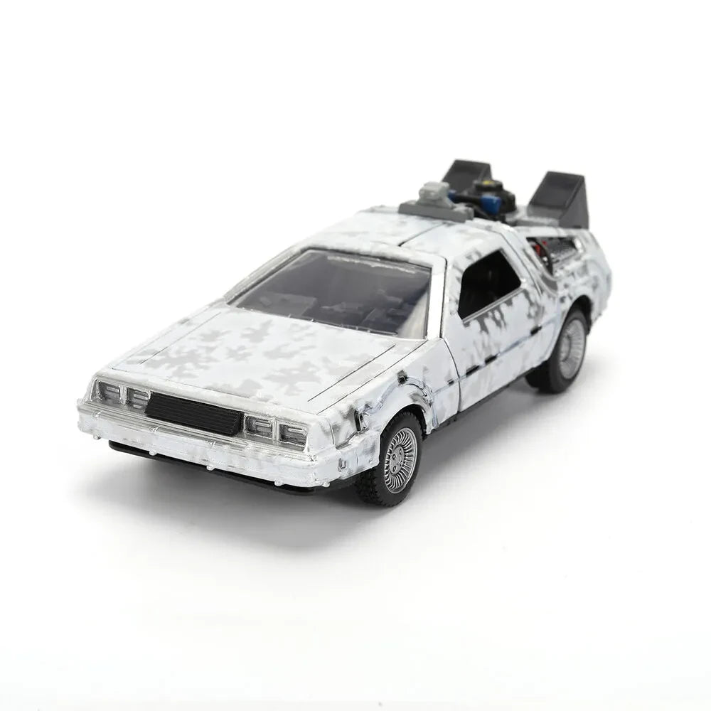 Zurück in die Zukunft – 40. Jubiläum Edition – DeLorean Frost Effect 1:32 Die-Cast Modell – Jada Toys