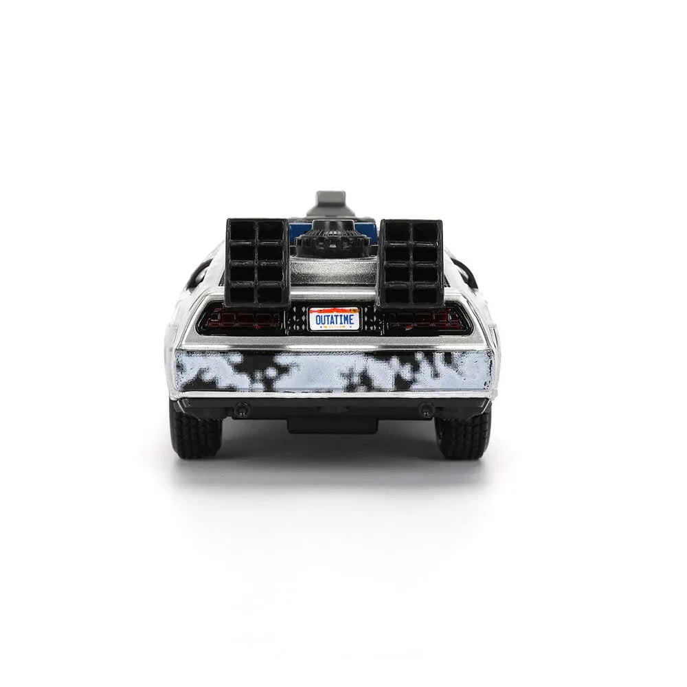 Zurück in die Zukunft – 40. Jubiläum Edition – DeLorean Frost Effect 1:32 Die-Cast Modell – Jada Toys