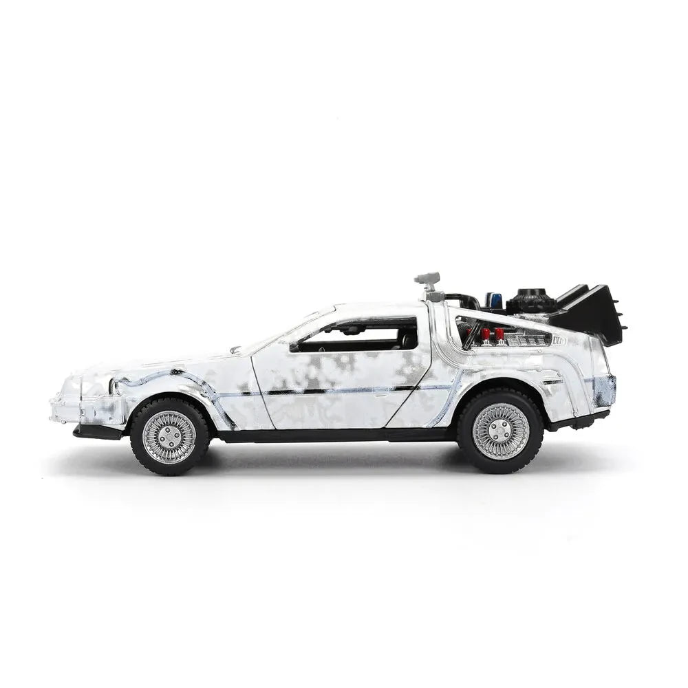 Zurück in die Zukunft – 40. Jubiläum Edition – DeLorean Frost Effect 1:32 Die-Cast Modell – Jada Toys