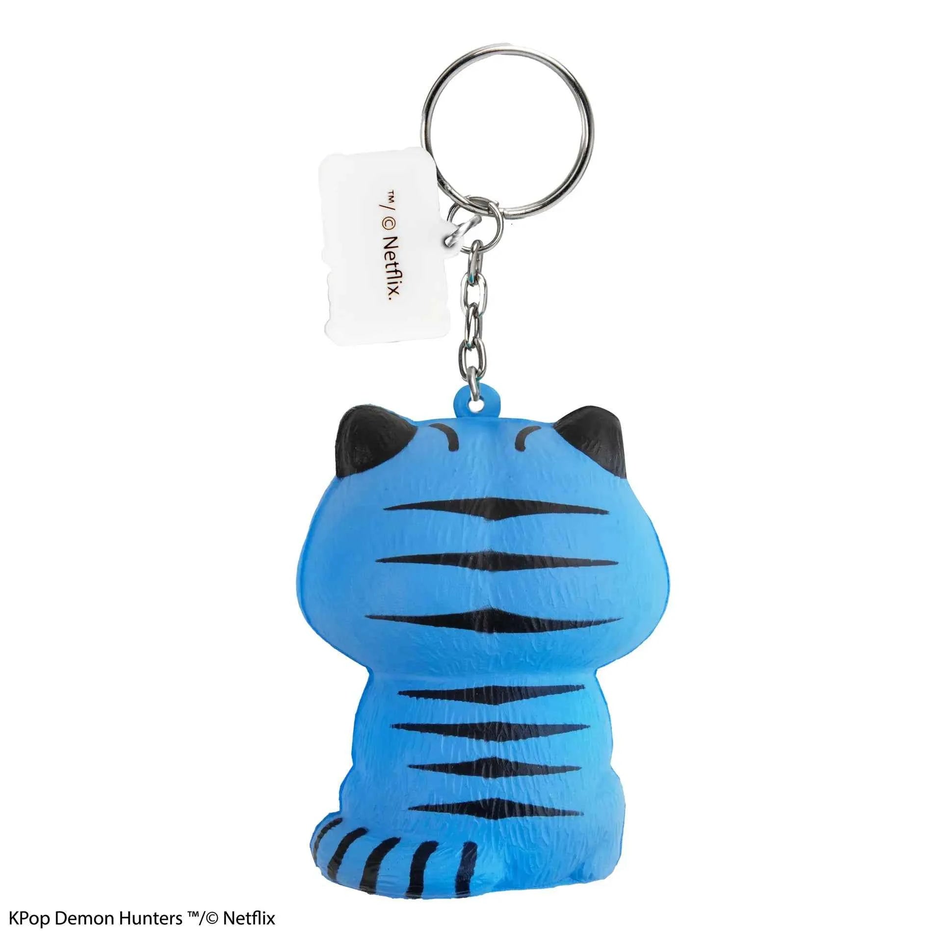 K-Pop Demon Hunters Derpy Tiger Squishy-Schlüsselanhänger – Antistress-Anhänger