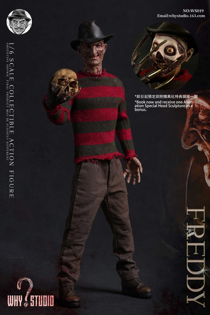 Freddy Krueger Vs. Jason Vorhees 1/6 Scale Actionfigur Ws018 019 020 WHY?STUDIO