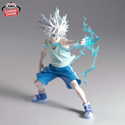 Original Bandai Banpresto Hunter X Hunter Vibration Stars Killua Zoldyck Anime Action Figur