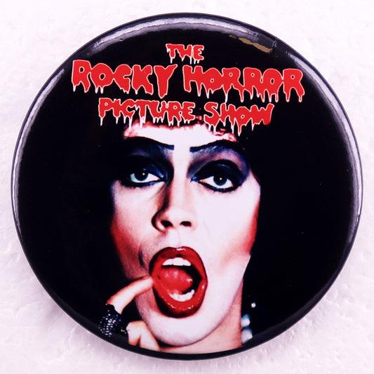 The Rocky Horror Picture Show Abzeichen Pinback Anstecker Runde Knopf Brosche