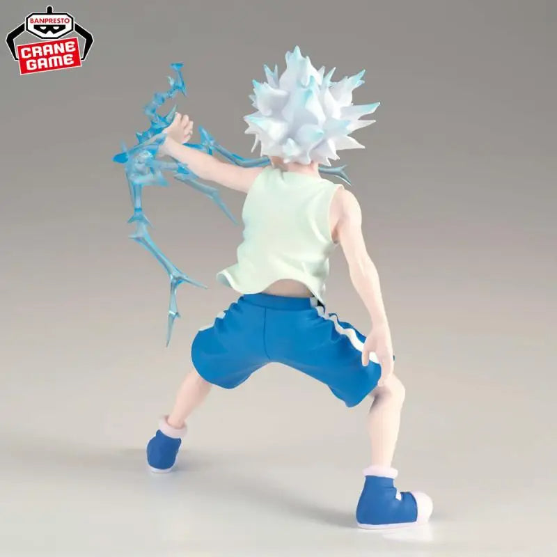 Original Bandai Banpresto Hunter X Hunter Vibration Stars Killua Zoldyck Anime Action Figur