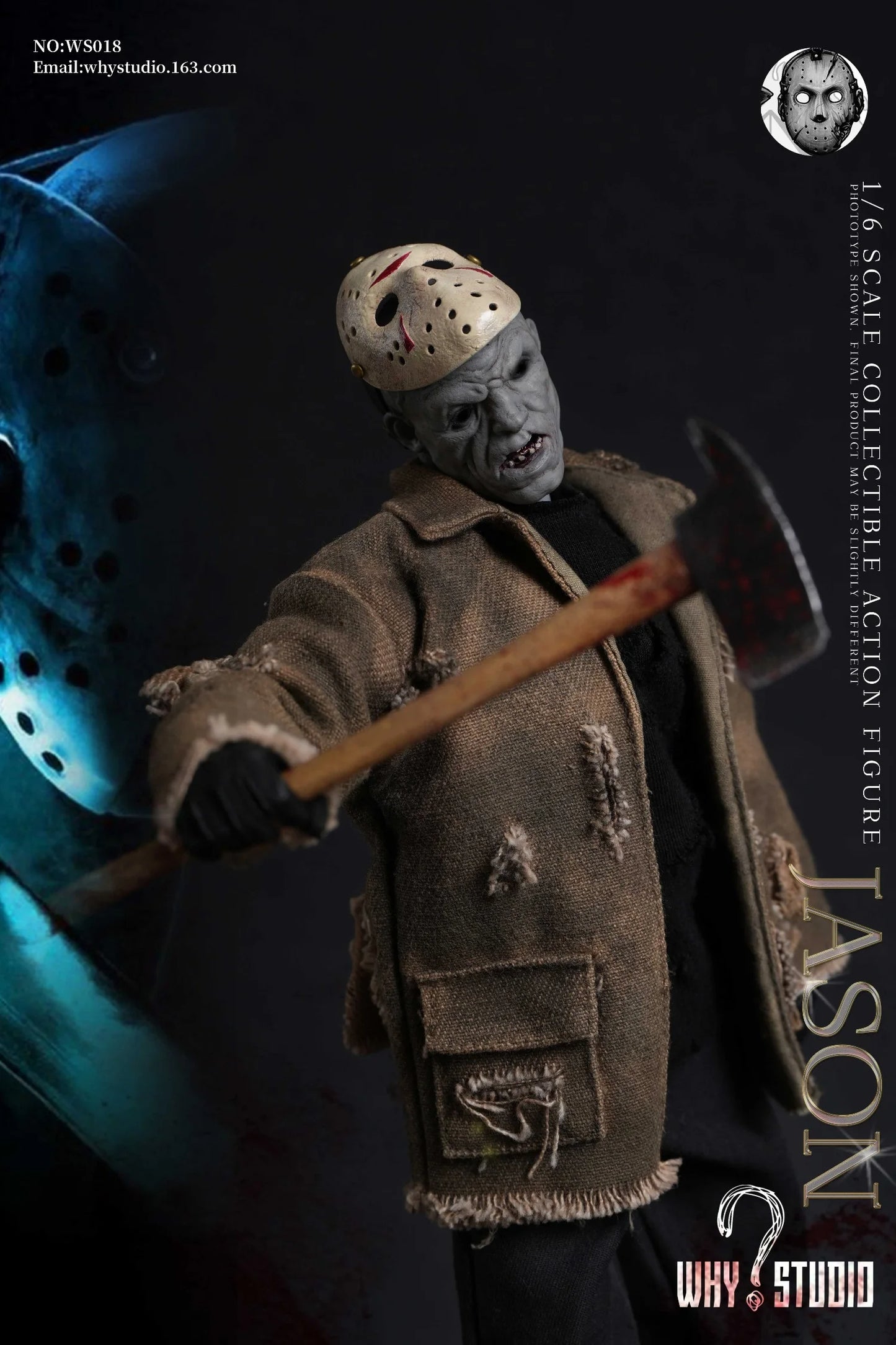 Freddy Krueger Vs. Jason Vorhees 1/6 Scale Actionfigur Ws018 019 020 WHY?STUDIO