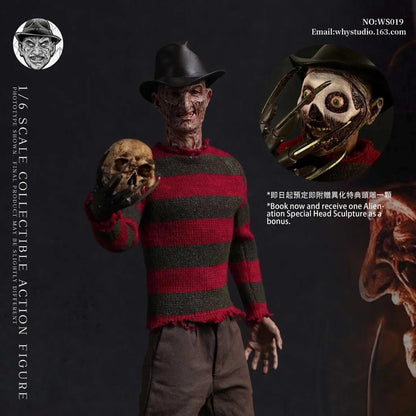 Freddy Krueger Vs. Jason Vorhees 1/6 Scale Actionfigur Ws018 019 020 WHY?STUDIO