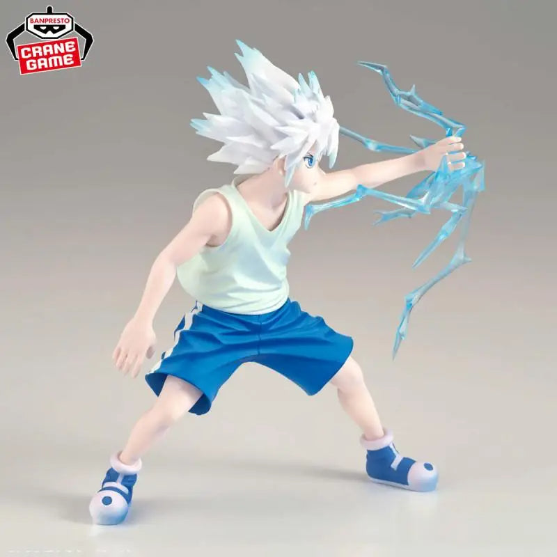 Original Bandai Banpresto Hunter X Hunter Vibration Stars Killua Zoldyck Anime Action Figur