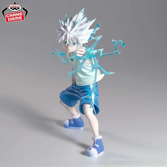 Original Bandai Banpresto Hunter X Hunter Vibration Stars Killua Zoldyck Anime Action Figur
