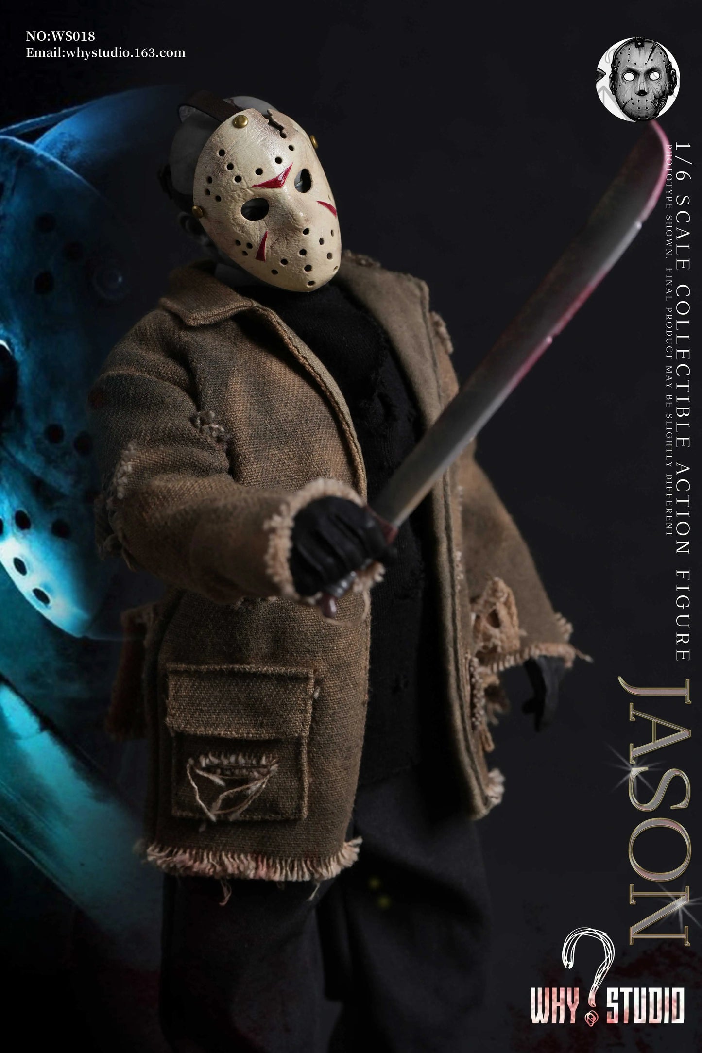 Freddy Krueger Vs. Jason Vorhees 1/6 Scale Actionfigur Ws018 019 020 WHY?STUDIO