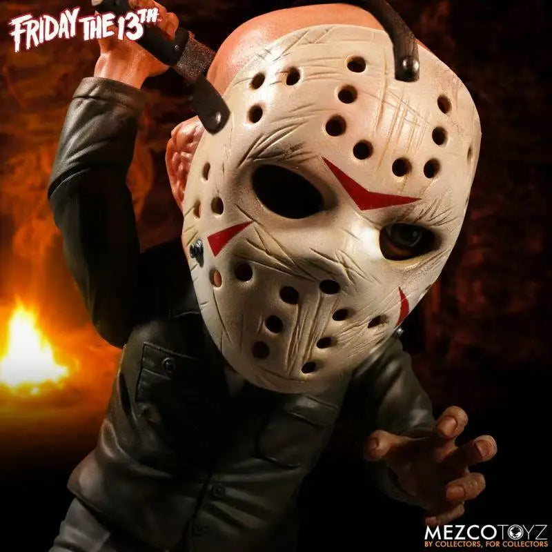 Freitag der 13. Jason Vorhees Actionfigur mit beweglicher Maske 6" 16 cm Mezco Toyz