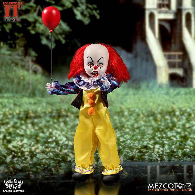 Ldd IT ( ES ) 1990 Pennywise Dolls Puppe Mezco Toyz