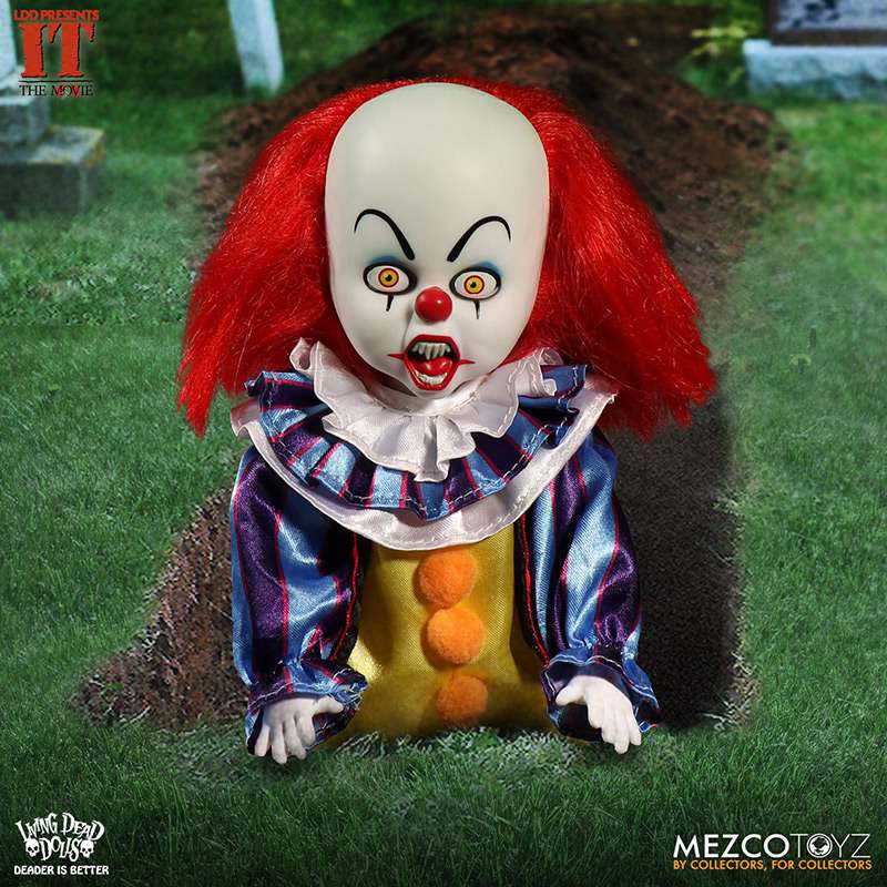 Ldd IT ( ES ) 1990 Pennywise Dolls Puppe Mezco Toyz