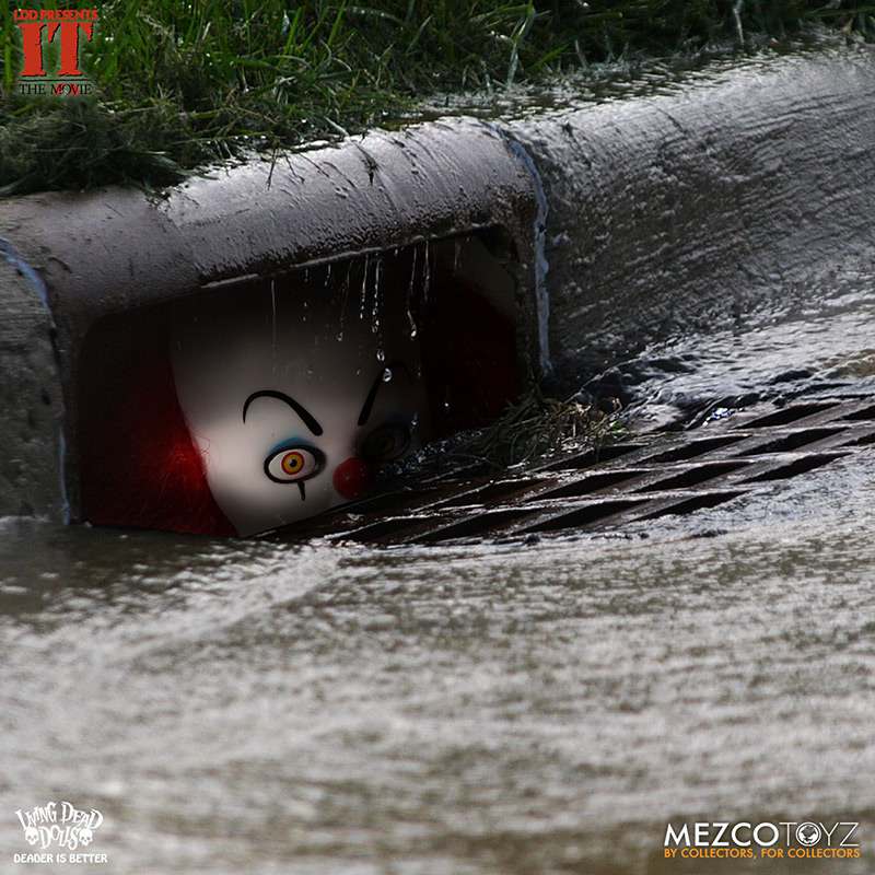 Ldd IT ( ES ) 1990 Pennywise Dolls Puppe Mezco Toyz
