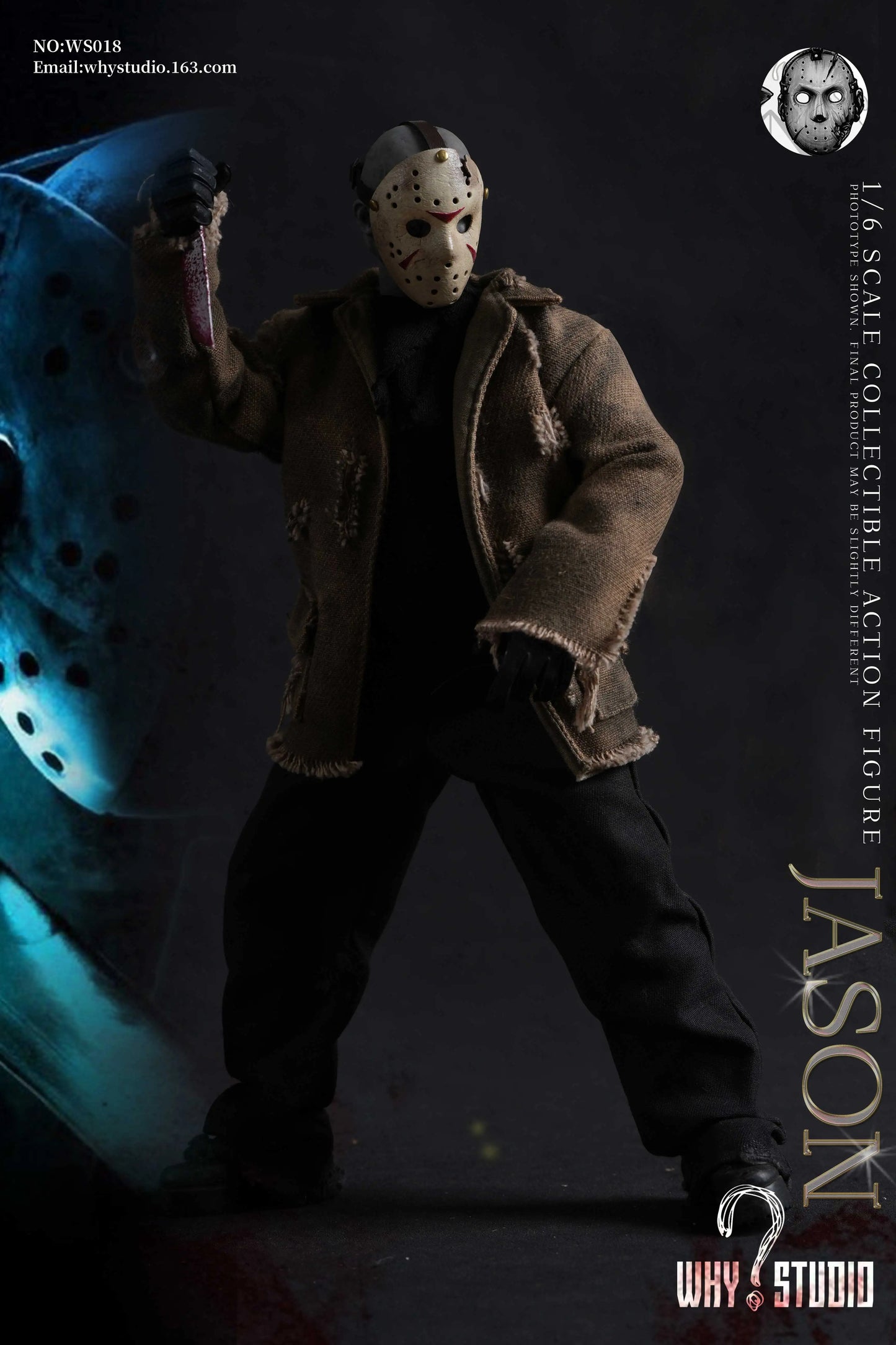 Freddy Krueger Vs. Jason Vorhees 1/6 Scale Actionfigur Ws018 019 020 WHY?STUDIO