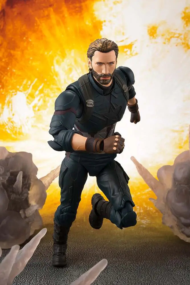 Avengers: Infinity War – Captain America S.H. Figuarts & Tamashii Effect Explosion Set