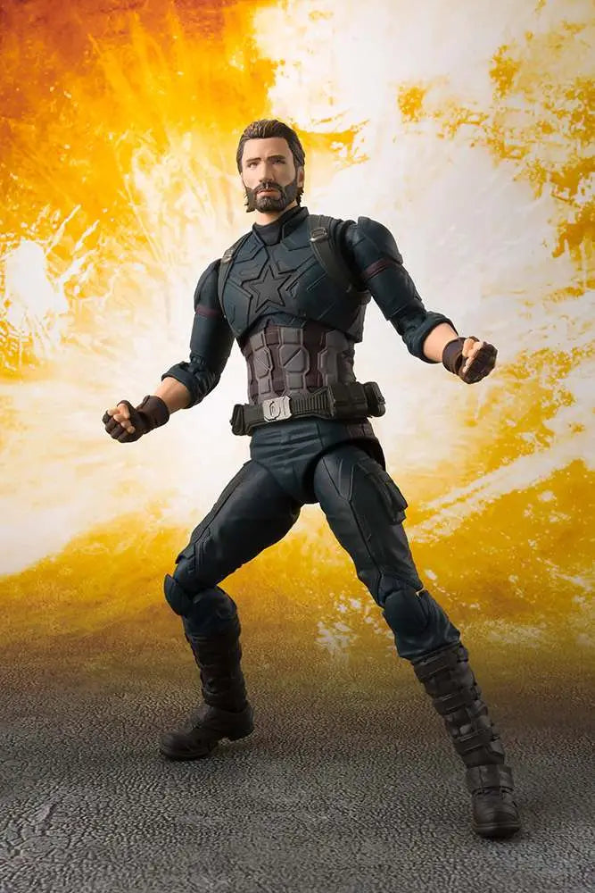 Avengers: Infinity War – Captain America S.H. Figuarts & Tamashii Effect Explosion Set