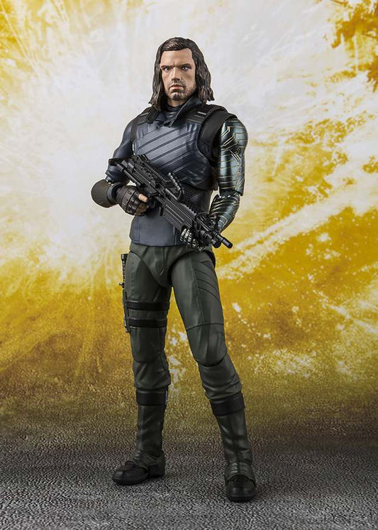Guardians of the Galaxy Aiw Bucky & Tamashii Effect Impact Actionfigur S.H.Figuarts Bandai