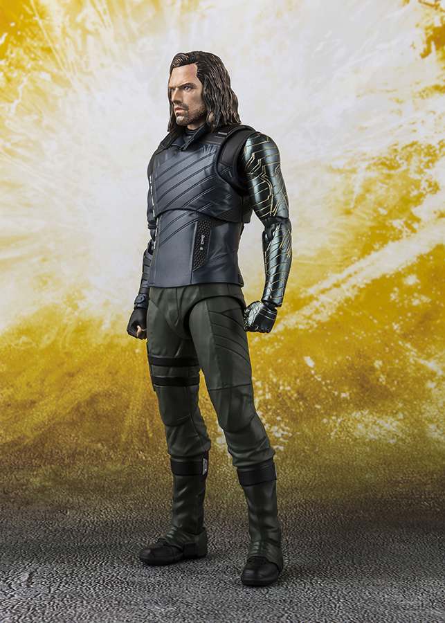 Guardians of the Galaxy Aiw Bucky & Tamashii Effect Impact Actionfigur S.H.Figuarts Bandai