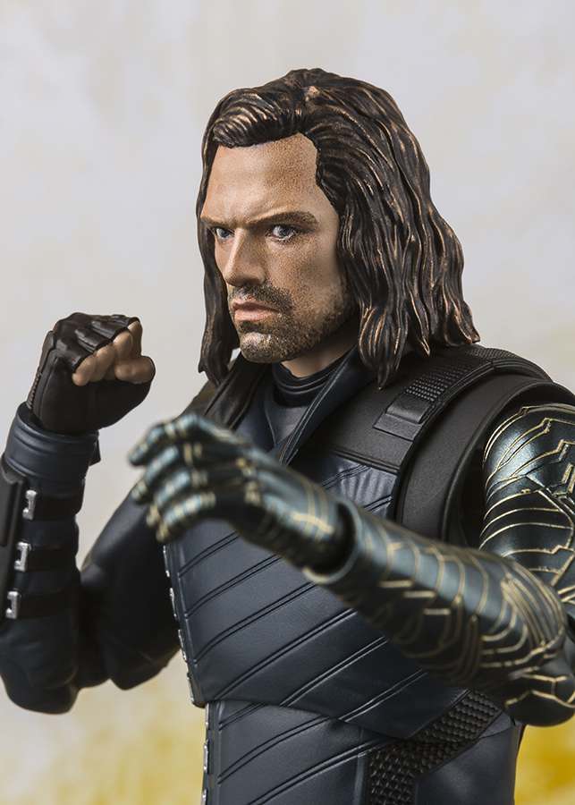 Guardians of the Galaxy Aiw Bucky & Tamashii Effect Impact Actionfigur S.H.Figuarts Bandai